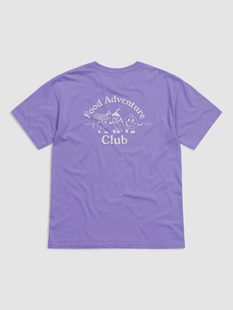 Food adventure club T-Shirt PURPLE! product image (3)