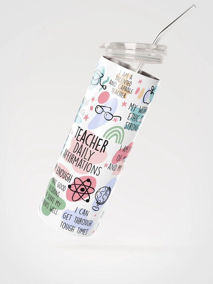 Teacher Daily Affirmations - Tumbler product image (2)