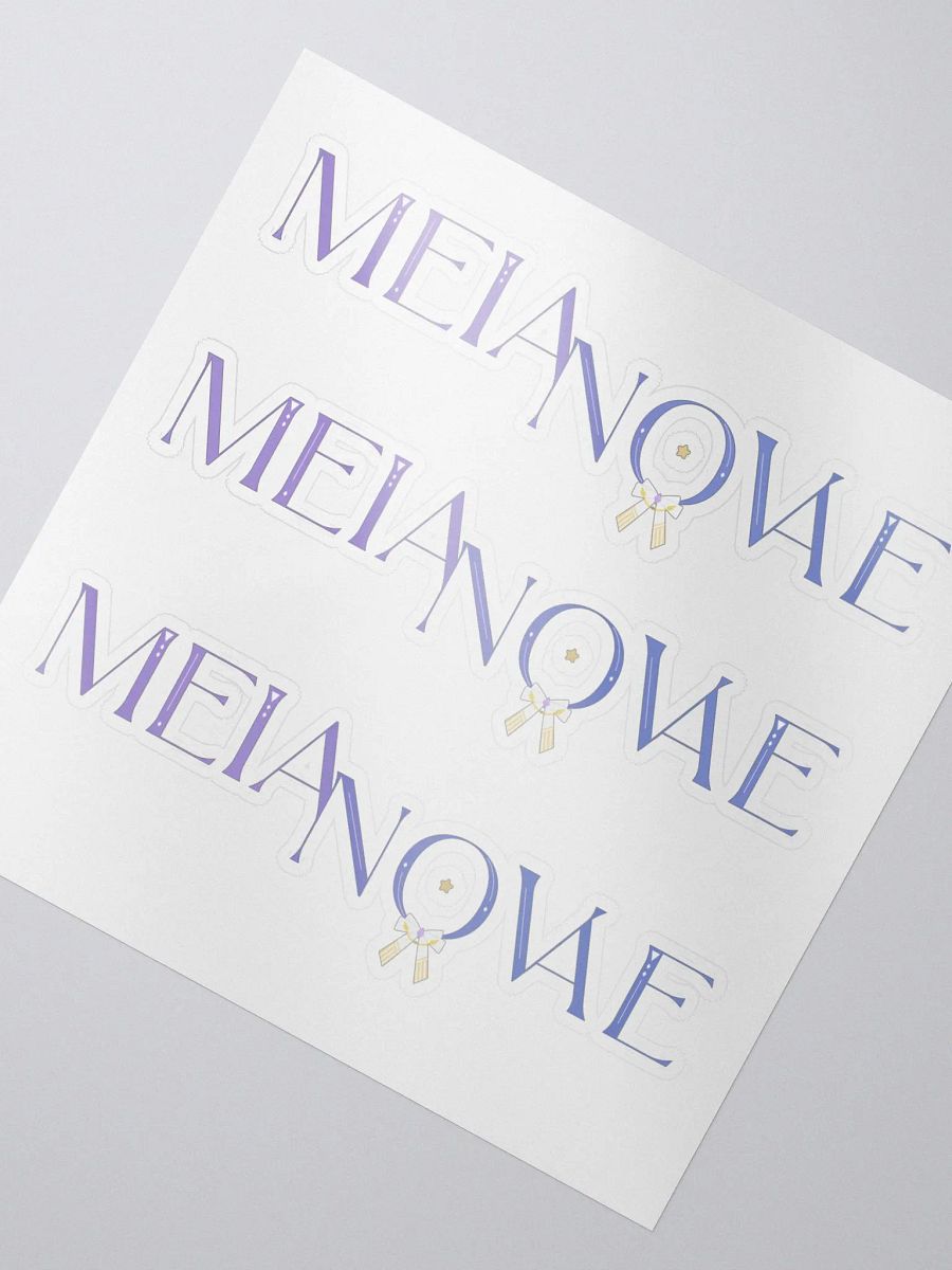Meia Novae Logo Sticker Sheet! product image (2)