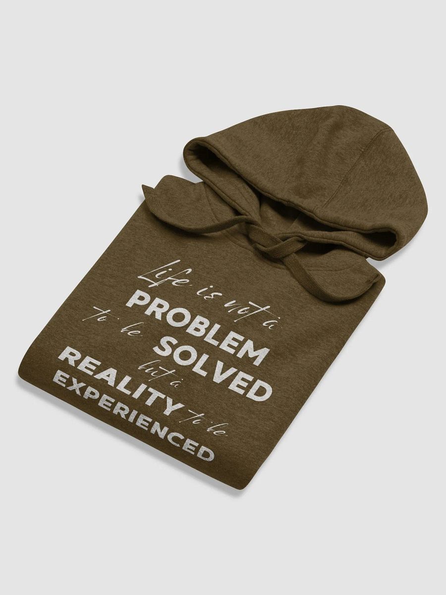 "Life is not a PROBLEM to be SOLVED" Premium Unisex Hoodie product image (6)