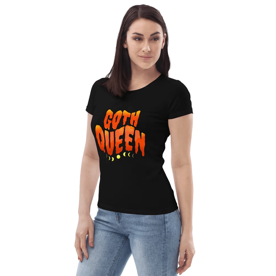 Goth Queen: Women's Fitted Eco Tee product image (6)