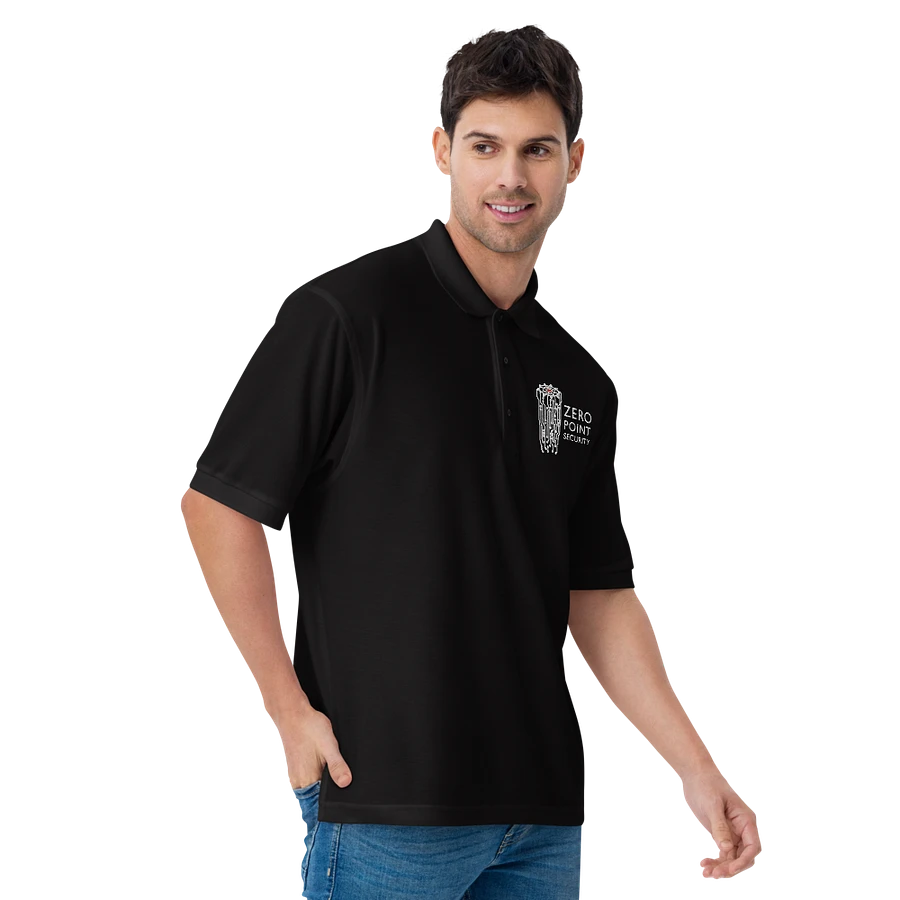 Zero-Point Polo Shirt (Black) product image (12)