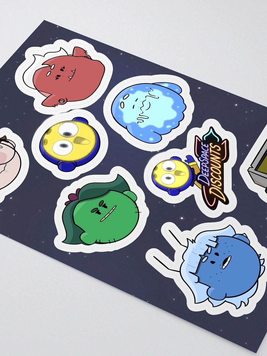 Deep Space Discounts Sticker Sheet product image (3)