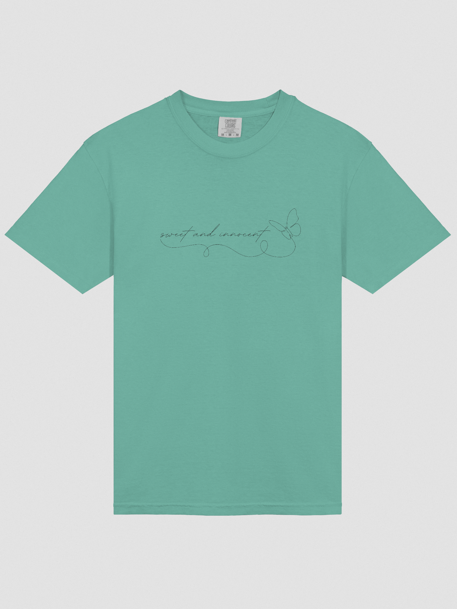 Sweet and innocent unisex t-shirt, black product image (3)
