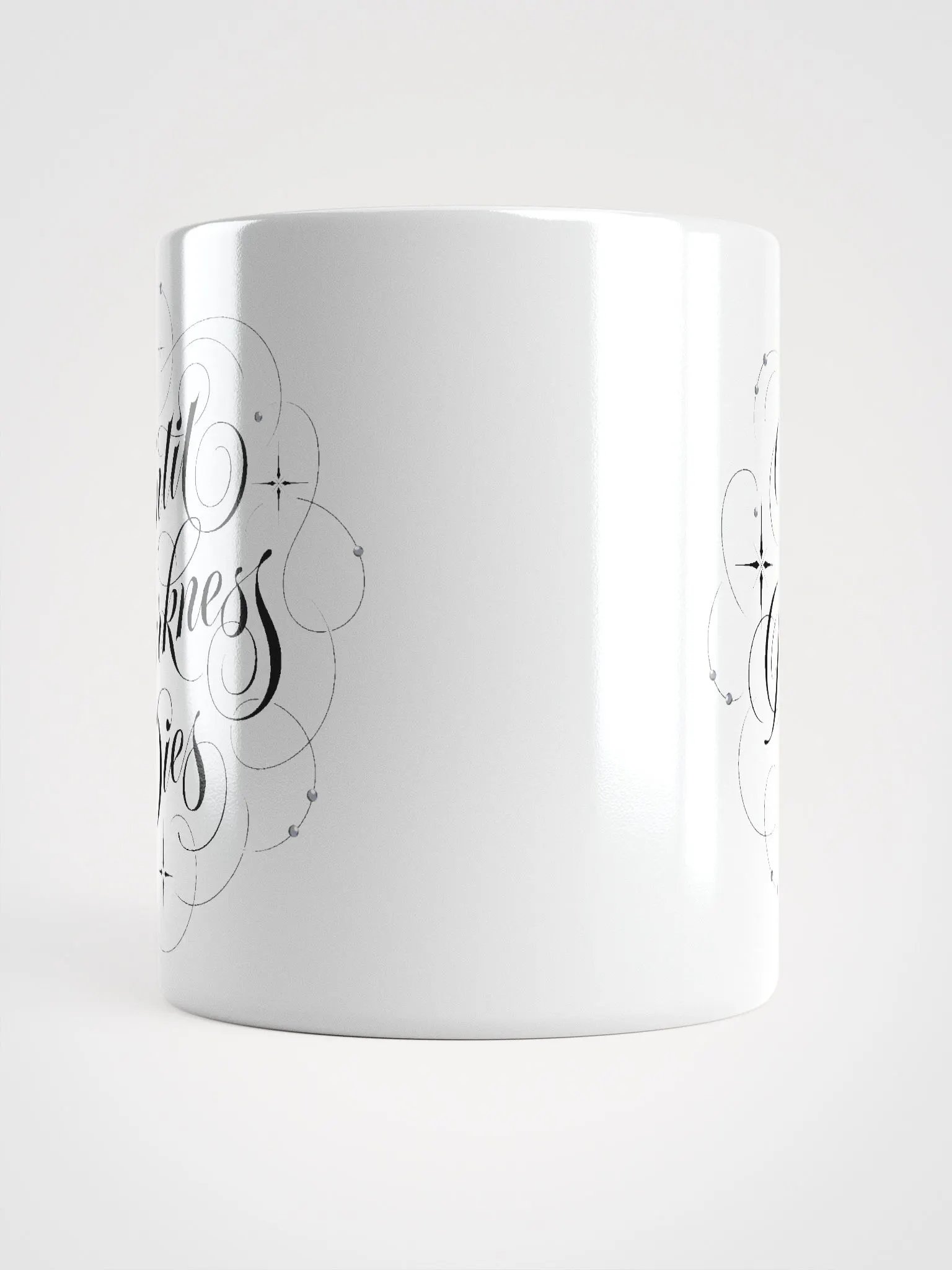 Until Darkness Dies (swirls design) Mug product image (5)