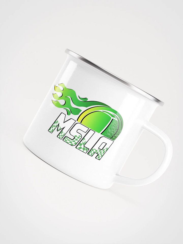 MSLA Green Enamel Mug product image (1)
