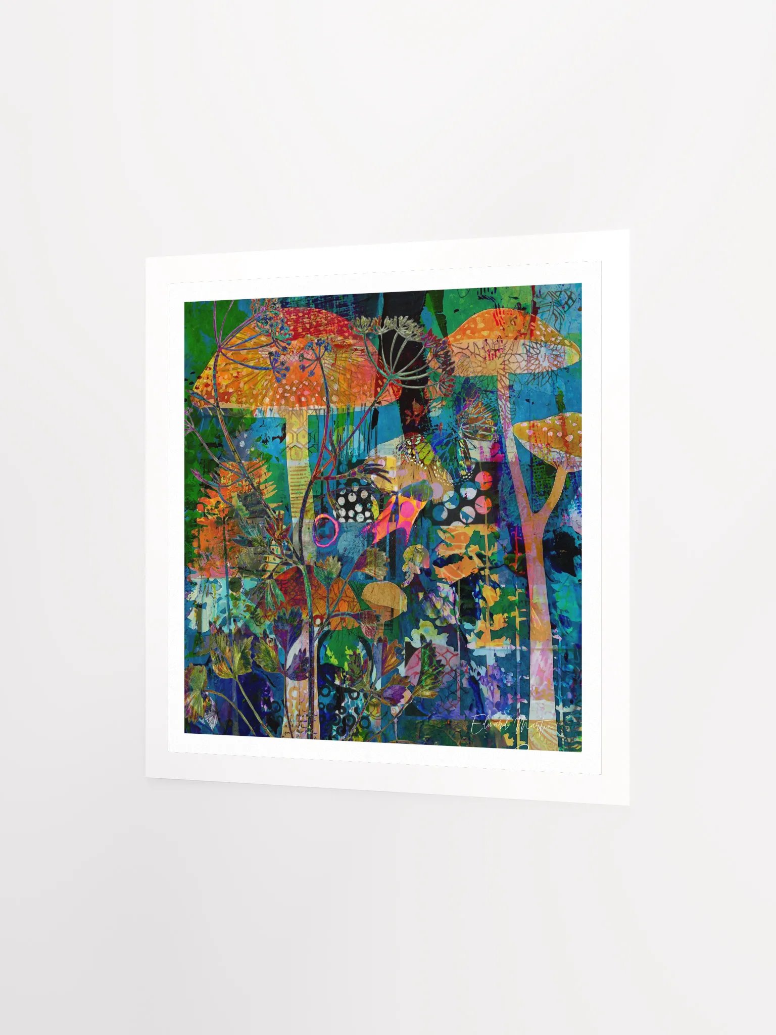 'Hidden' by Edward Martin Mixed Media Collage product image (8)