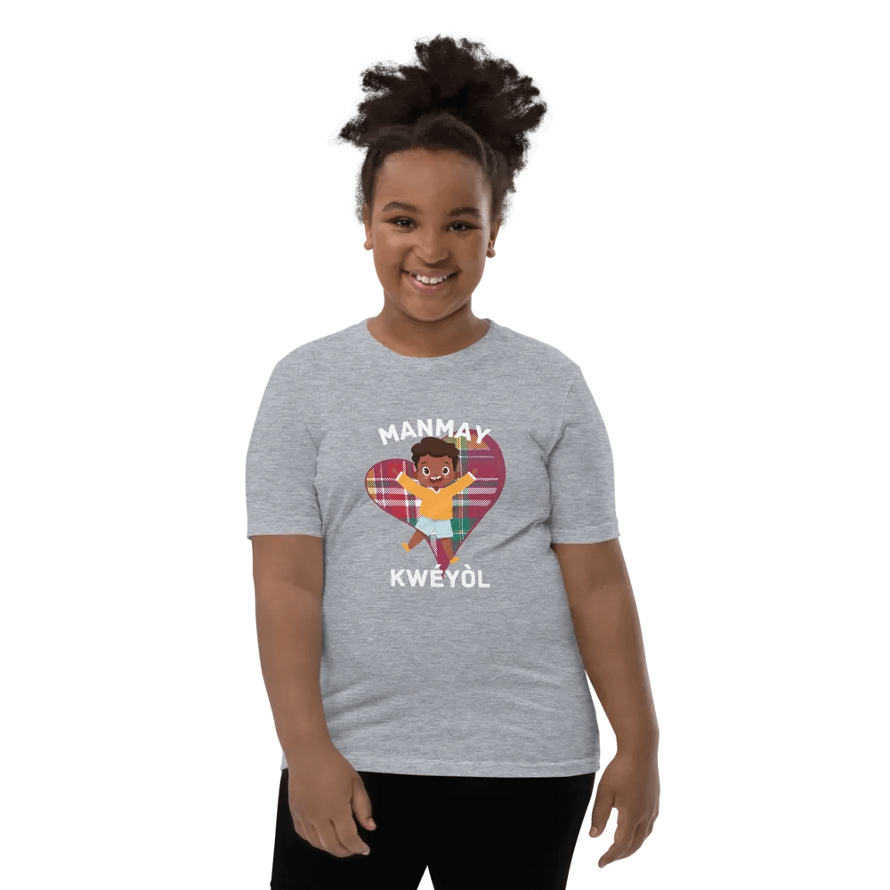 MANMAY KWÉYÒL Madras Kids' T-Shirt product image (10)