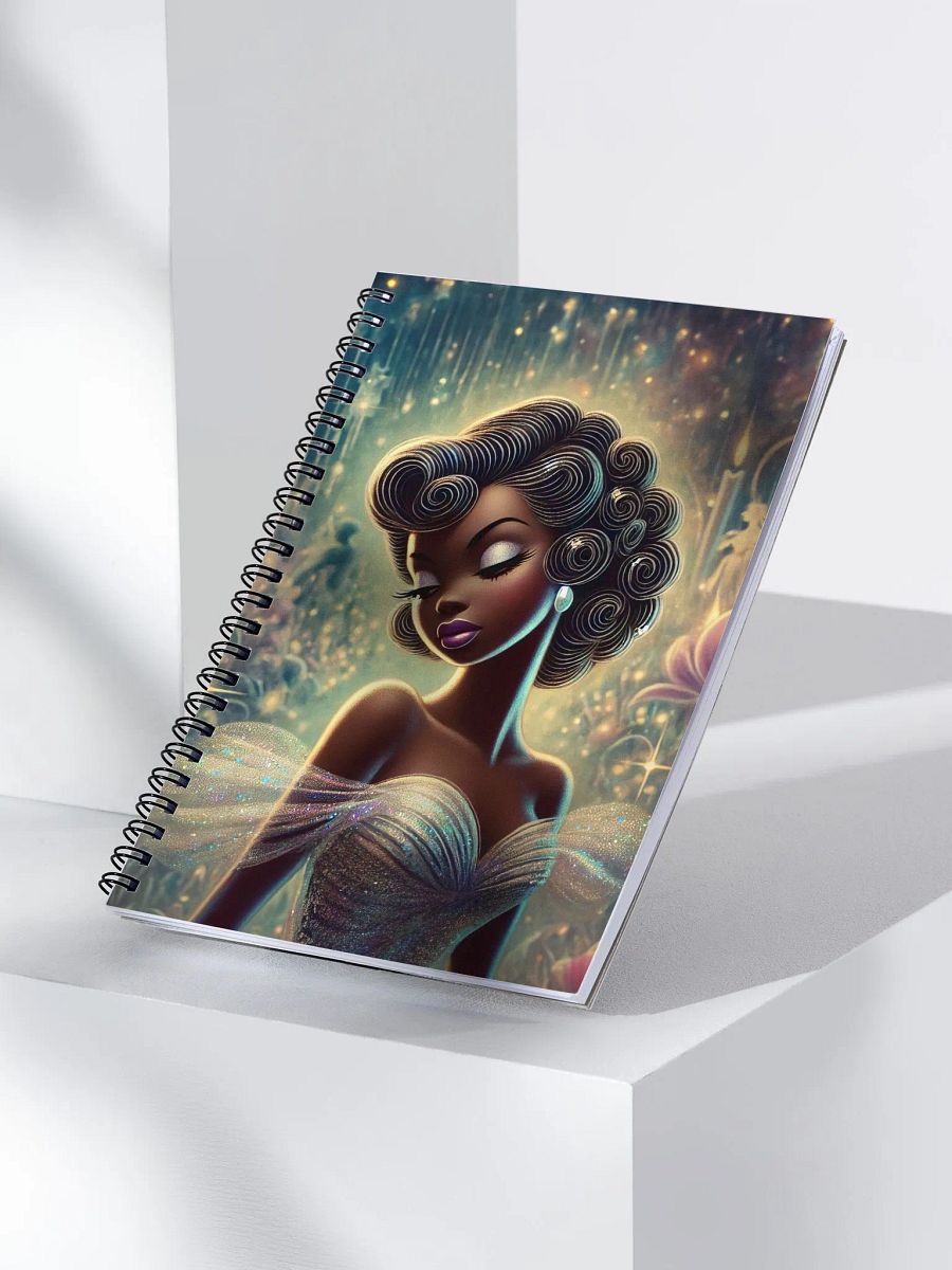 Crystal Beauty Spiral Notebook product image (3)
