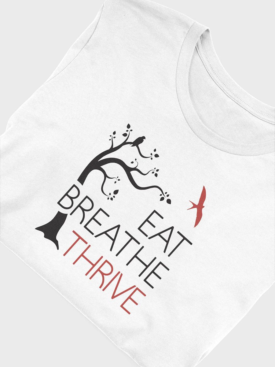 Eat Breathe Thrive | white t-shirt product image (5)