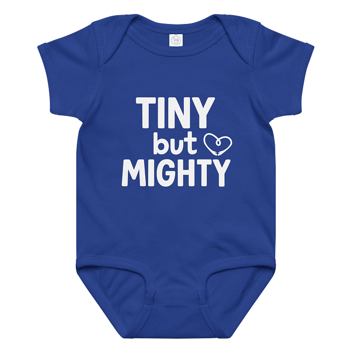 Tiny but Mighty Baby Jersey Bodysuit product image (1)