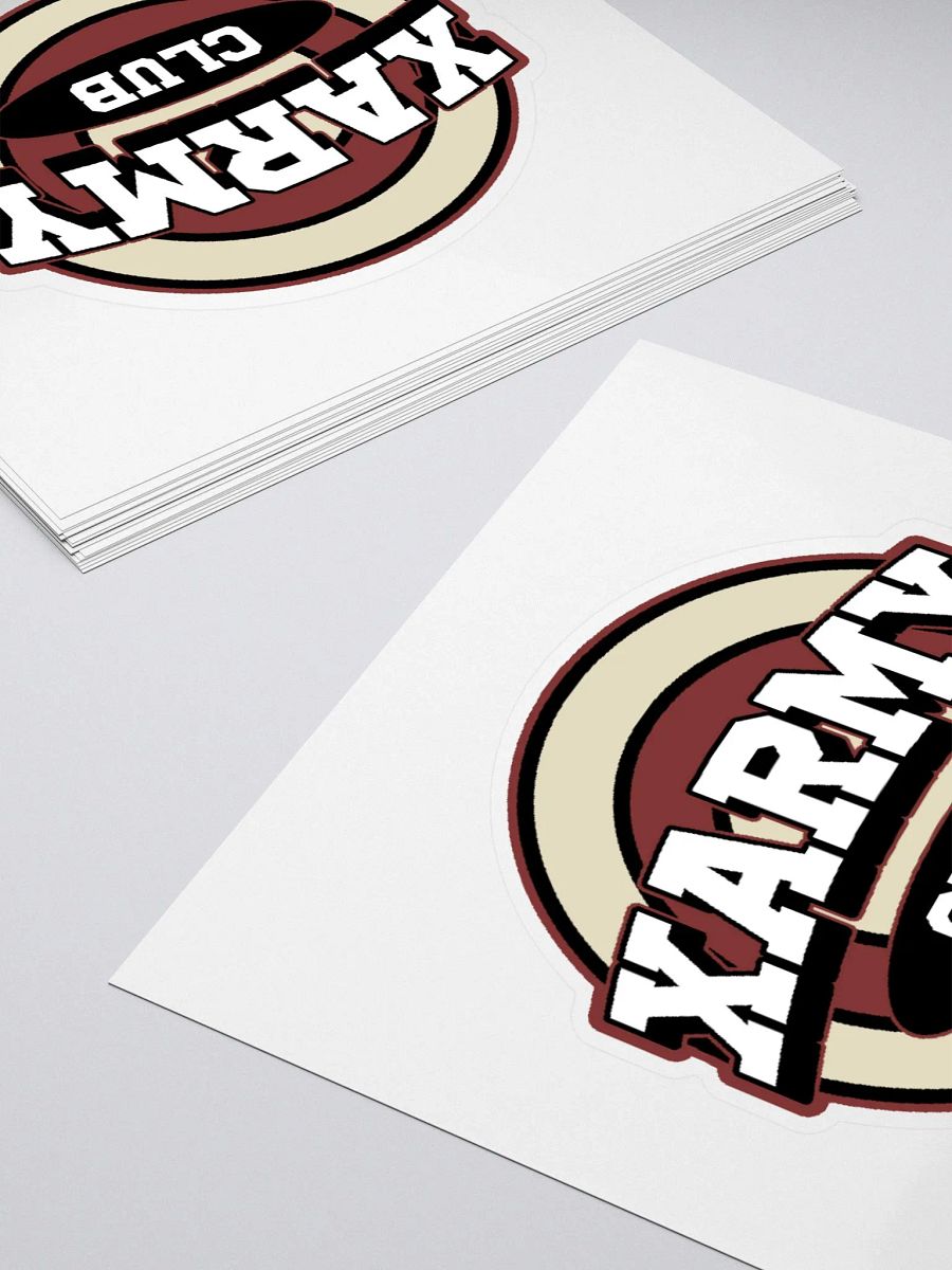 XARMY CLUB Zone Sticker product image (4)