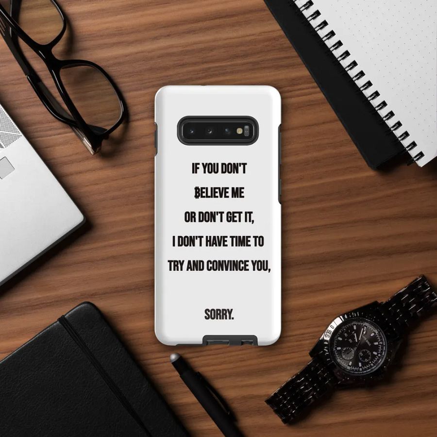 SATOSHI Quote - Samsung Hard Case product image (57)
