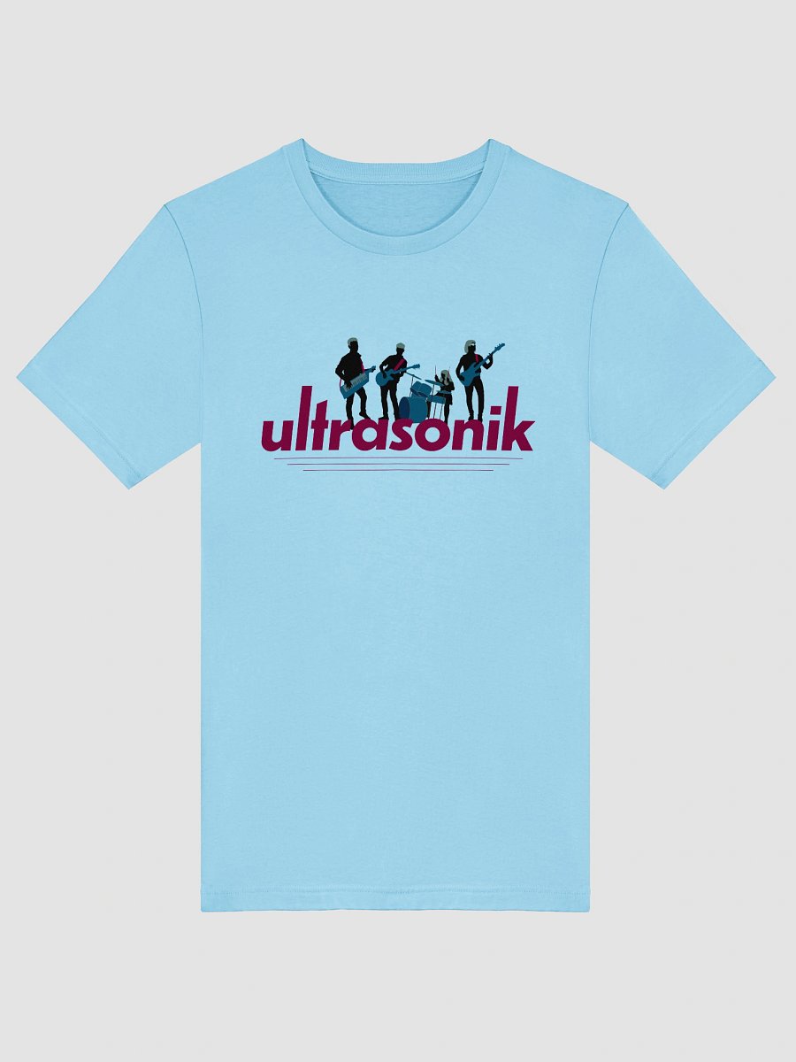 ultrasonik Silhouette Logo Premium T-Shirt (Ocean Blue or White) product image (5)