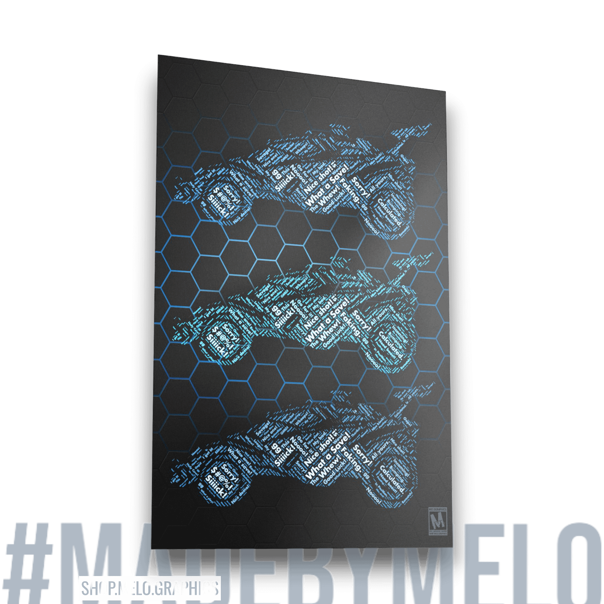 Carball Chatter - Matte Poster | #MadebyMELO product image (2)