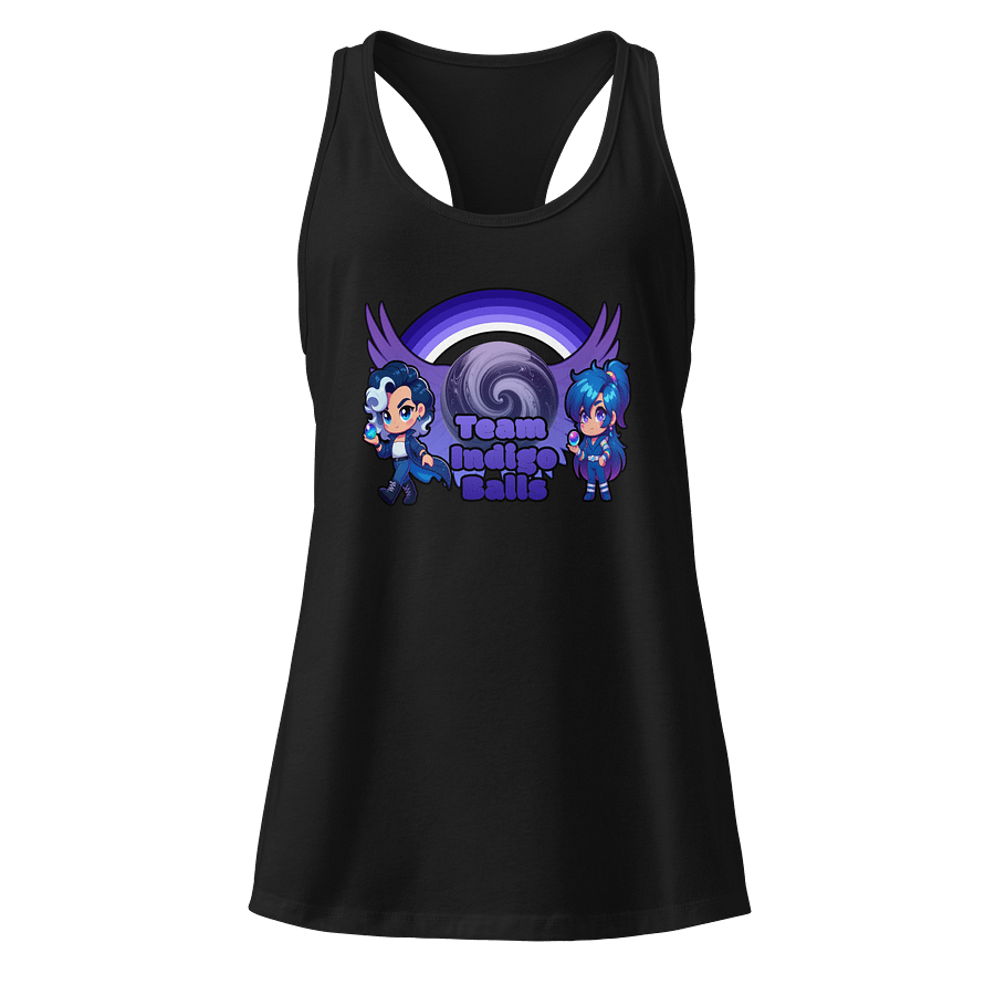 Team Indigo Racer Tank product image (1)