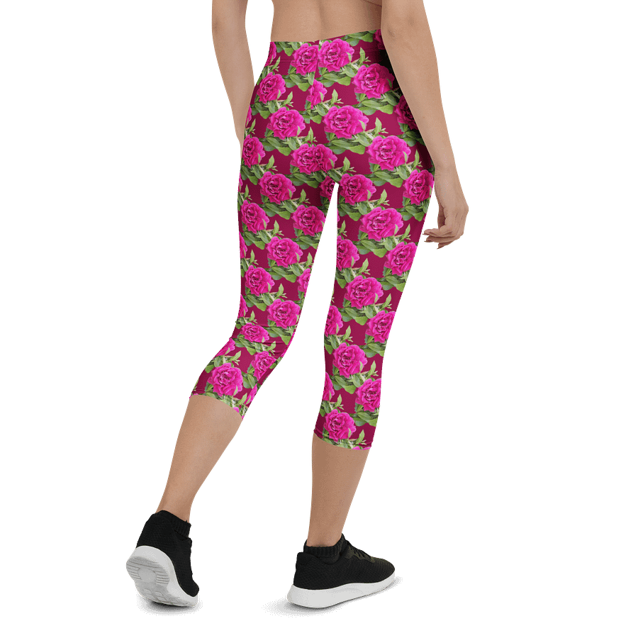 Customizable All-Over Print Capri Leggings product image (3)