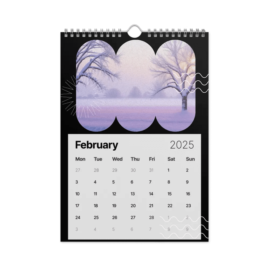 SEASONAL NATURE WALL CALENDAR 2025 product image (5)