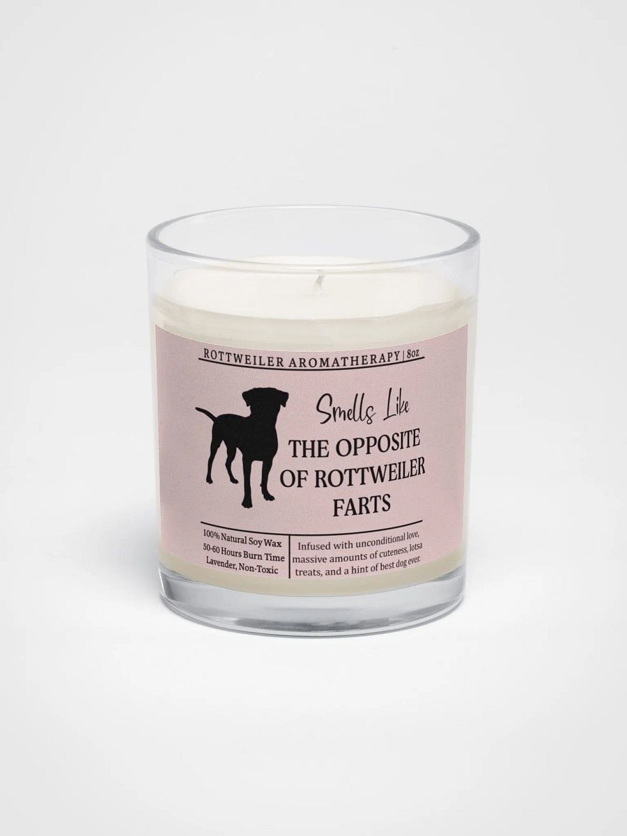 Rottweiler Soy Wax Candle product image (3)