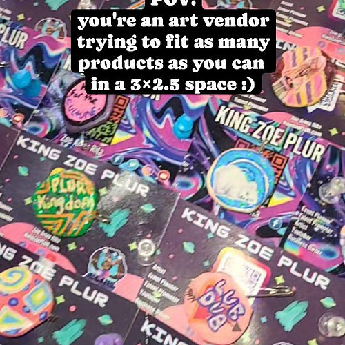 ⭐️vendors are masters of spatial kinesthetic⭐️
Getting ready to vend on friday 4.19 at Squirrel Hill sports bar! $10 entry fo...