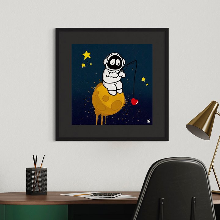 Hoodie Boy - Man on the Moon (Limited Edition Print) product image (2)