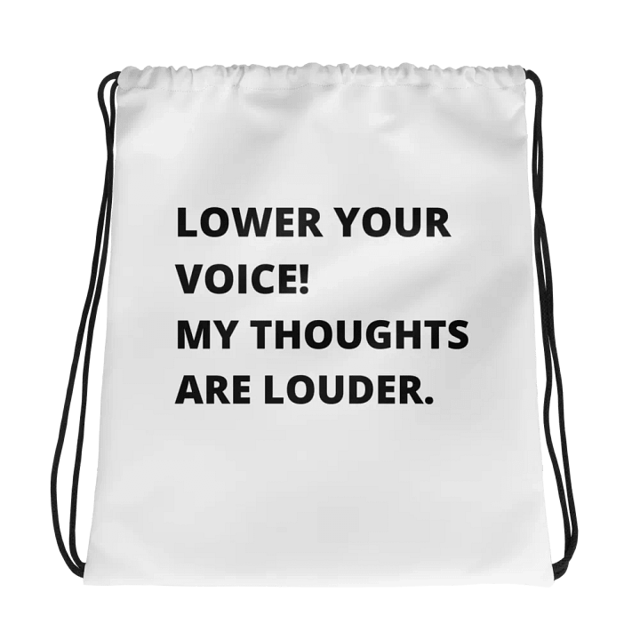 Loud Thoughts All-Over Bag product image (1)