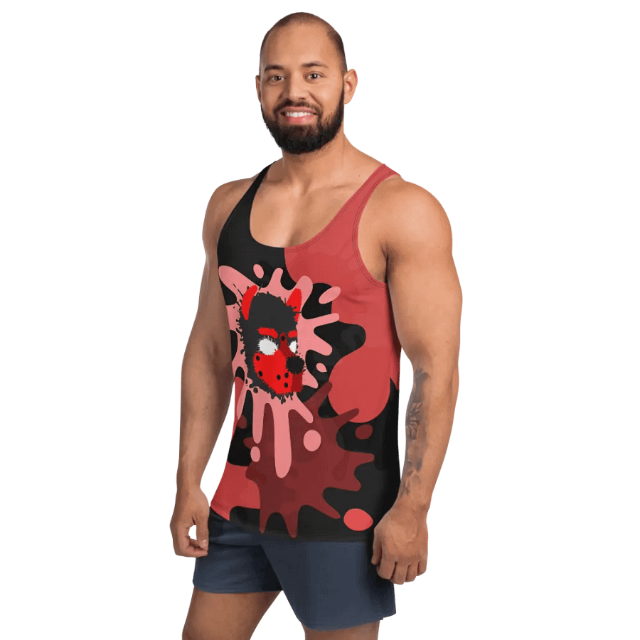 Dark Chaos Splatter Tank - Red product image (4)