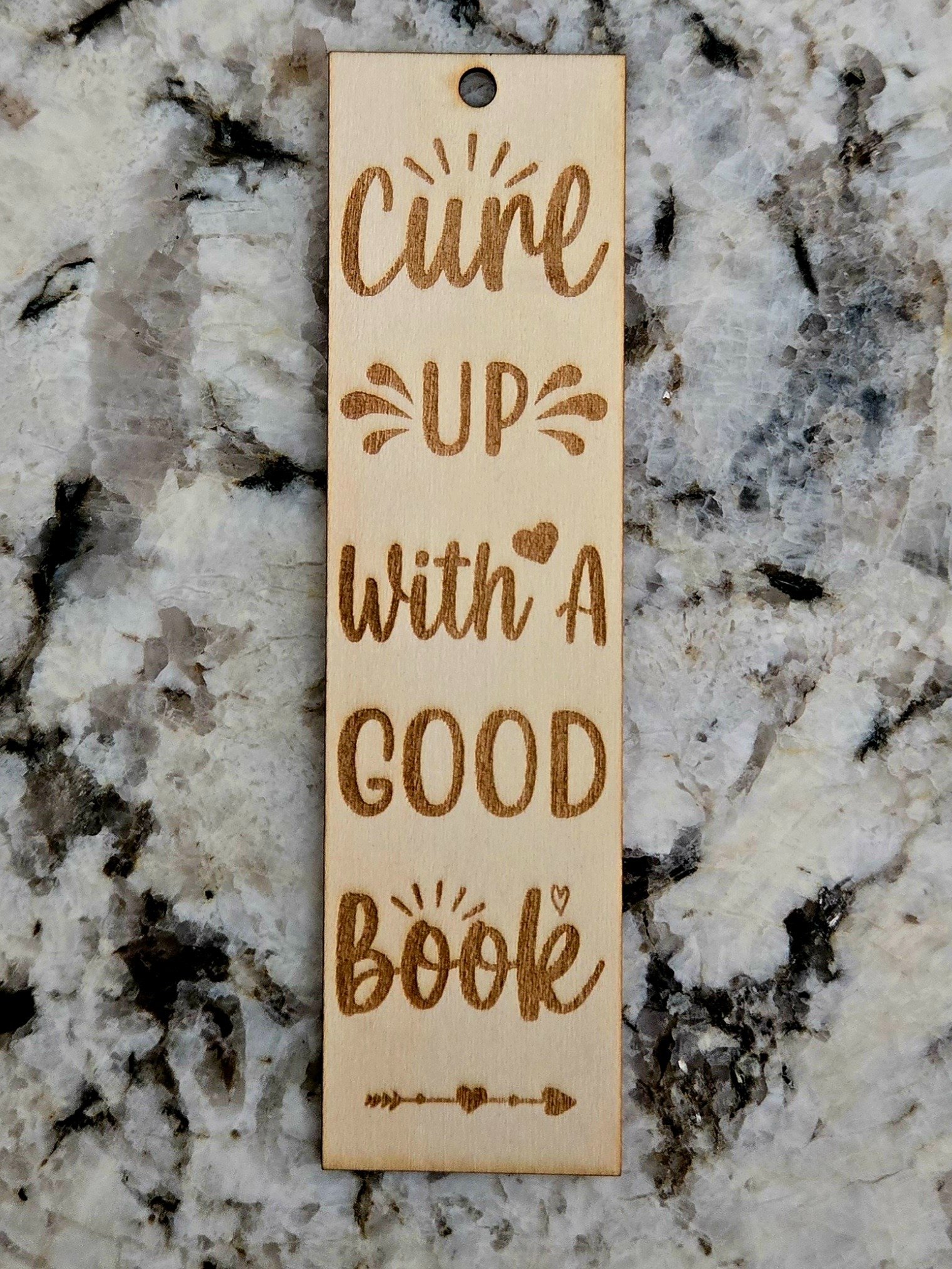 Wooden Bookmark - Curl product image (3)