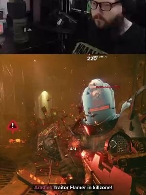 Out of the fire and into the mutants' hands! #gaming #gamer #streamer #deepnausea #noice #warhammer40k #darktide #40k #clip #twitch #fun @Fatshark Games 