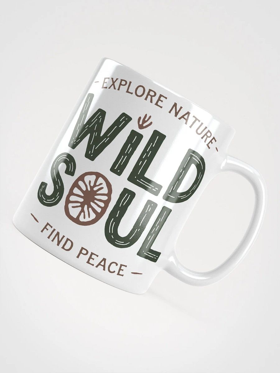 Wild Soul #Statement Glossy Mug - White product image (11)