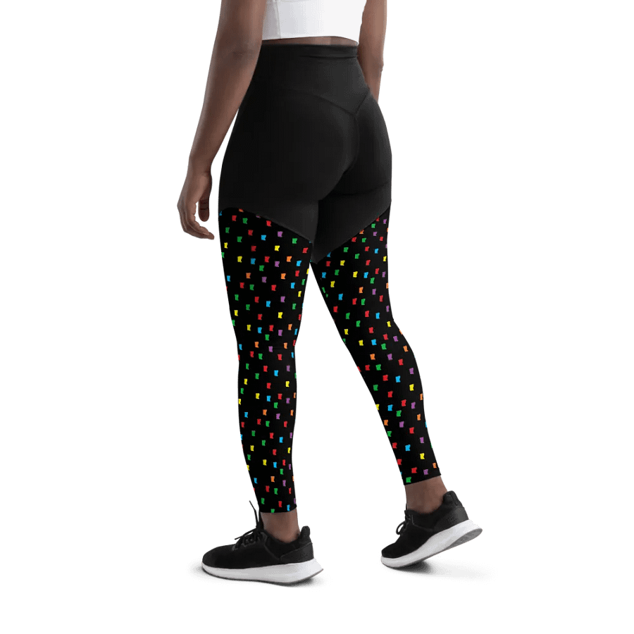 Confetti All-Over Print Sports Leggings product image (10)