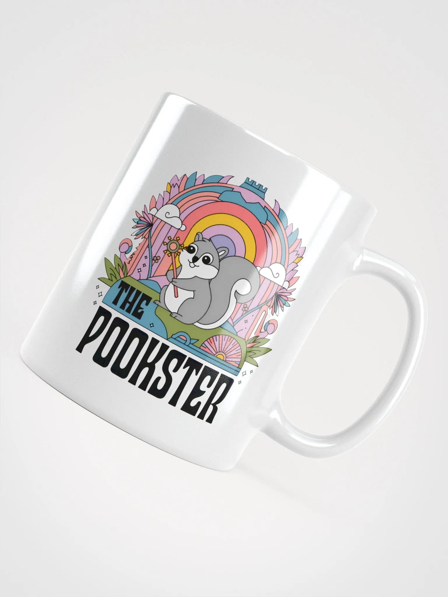 Rainbow Squirrel Blossom Mug product image (10)