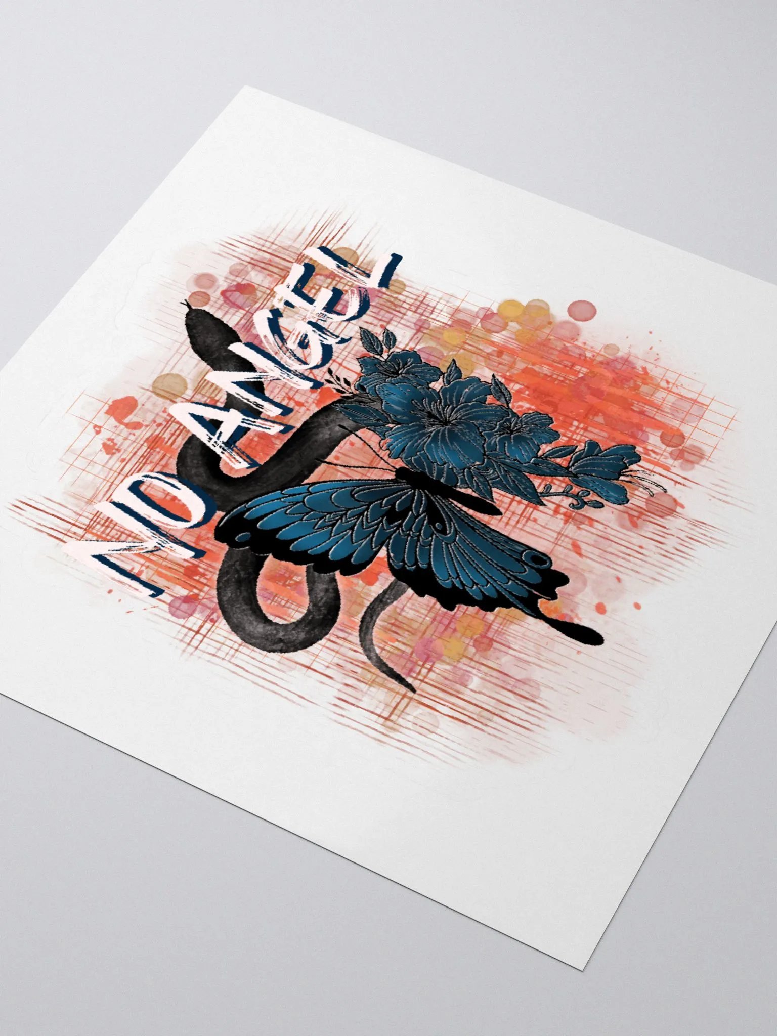 Kiss Cut Sticker No Angel product image (7)