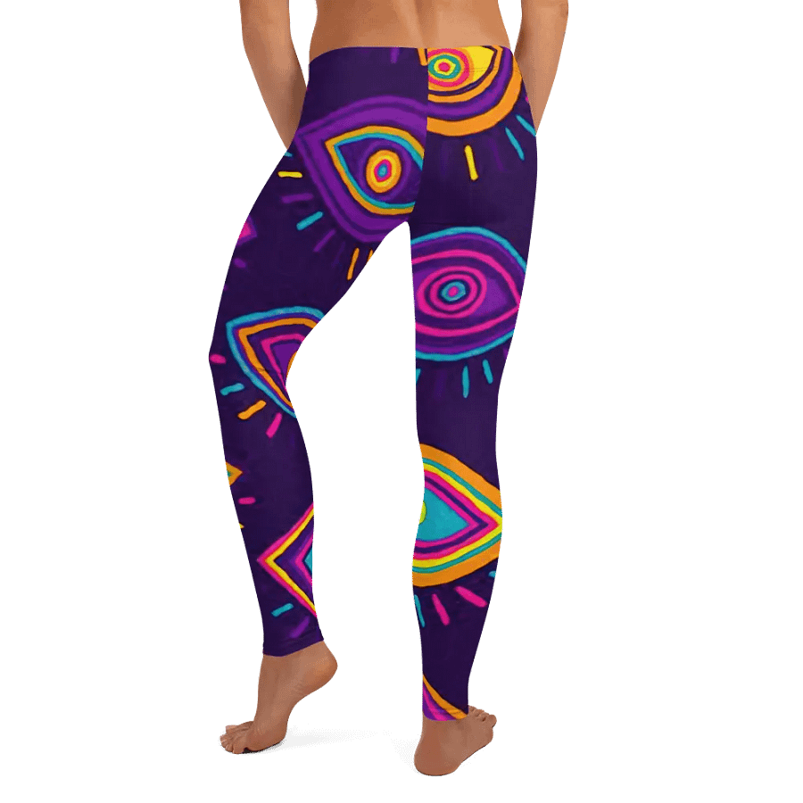 Mystical Eye Leggings: Psychedelic Print product image (8)