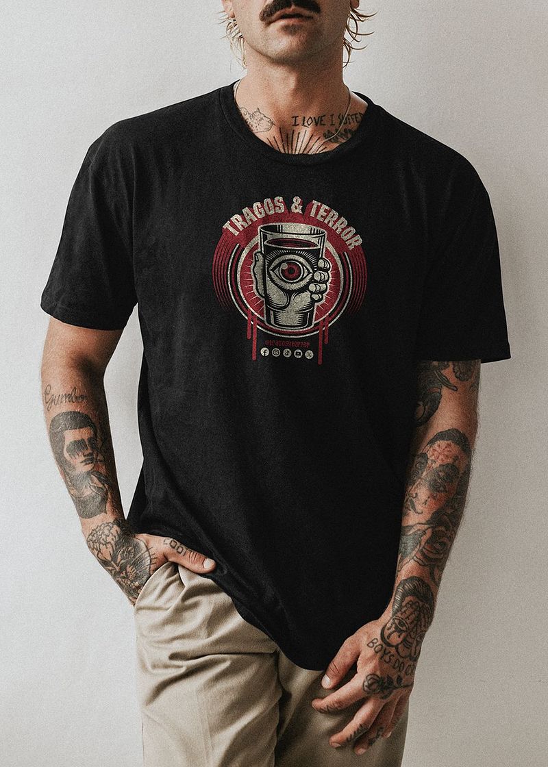Playera Oficial de Tragos y Terror