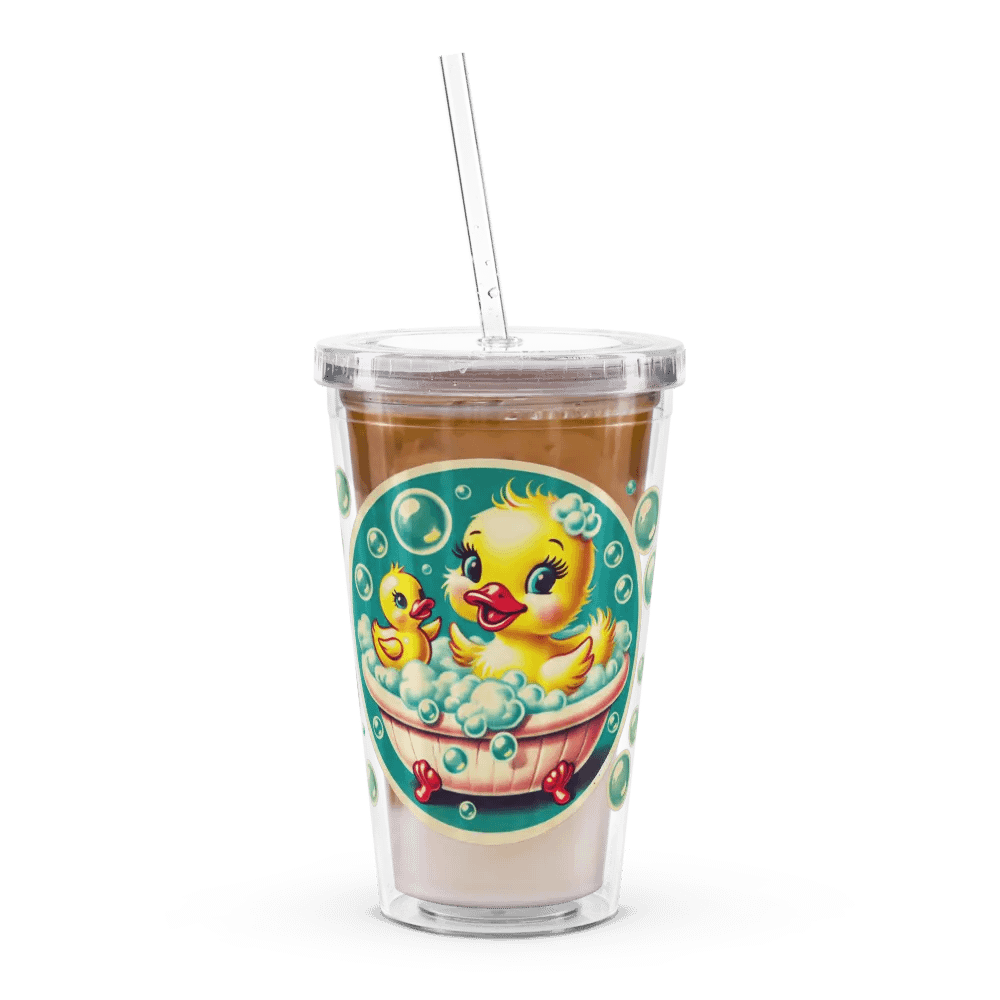 Ducky in a Bubble Bath Double Wall Tumbler product image (8)