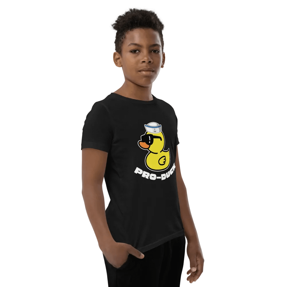 Youth Pro-Duck T-Shirt - Black product image (3)