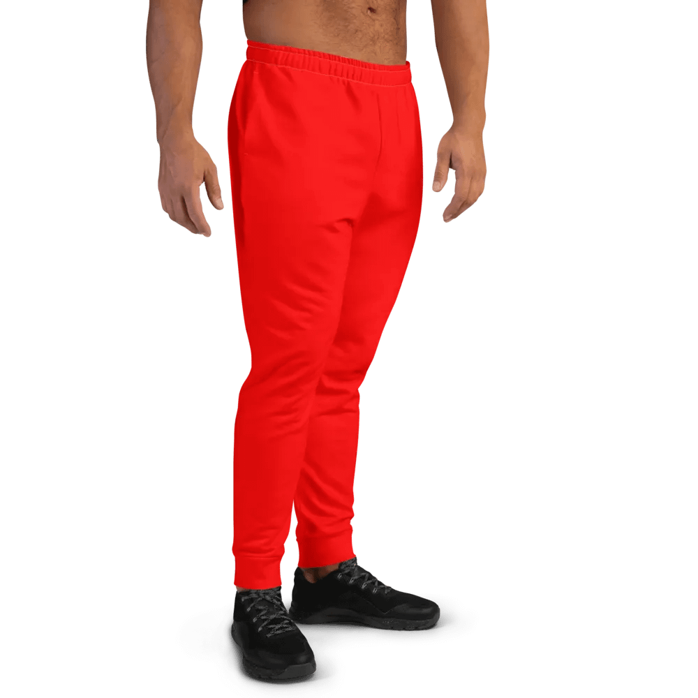 Plain Color Red Joggers product image (4)