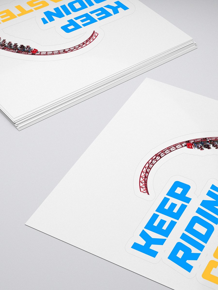 Keep Ridin' Coasters: Classic Sticker product image (4)