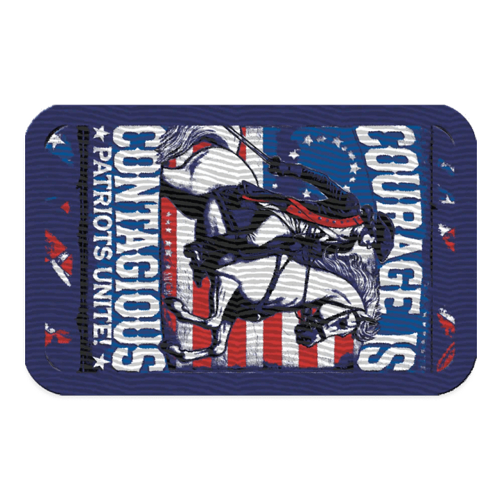 Courageous Patriots Embroidered Patch product image (1)