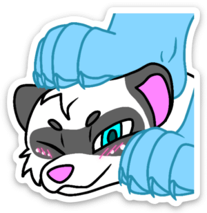 Zephyr Die-Cut Steppy Sticker 2x2 product image (1)