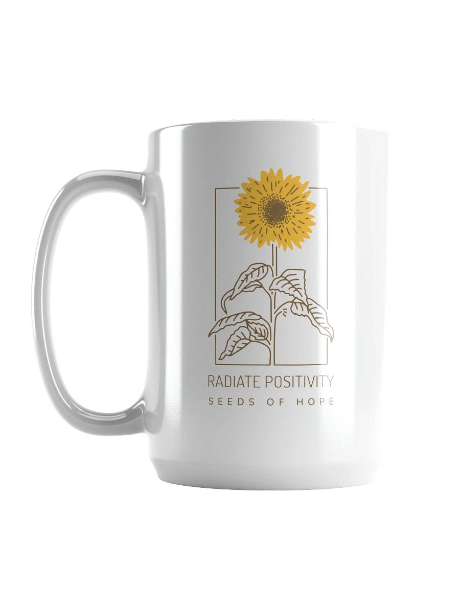 Sunflower Positivity Mug product image (6)