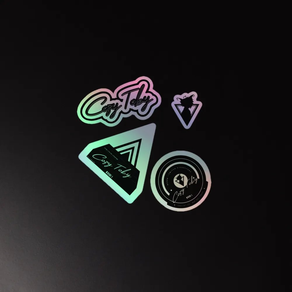 CozyToby Holo Sticker Pack 1 product image (3)