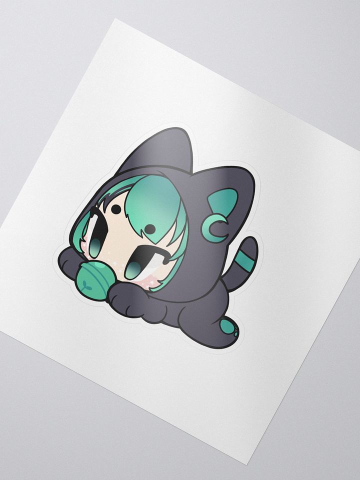 Mintzey Kitten Pajamas Sticker product image (2)