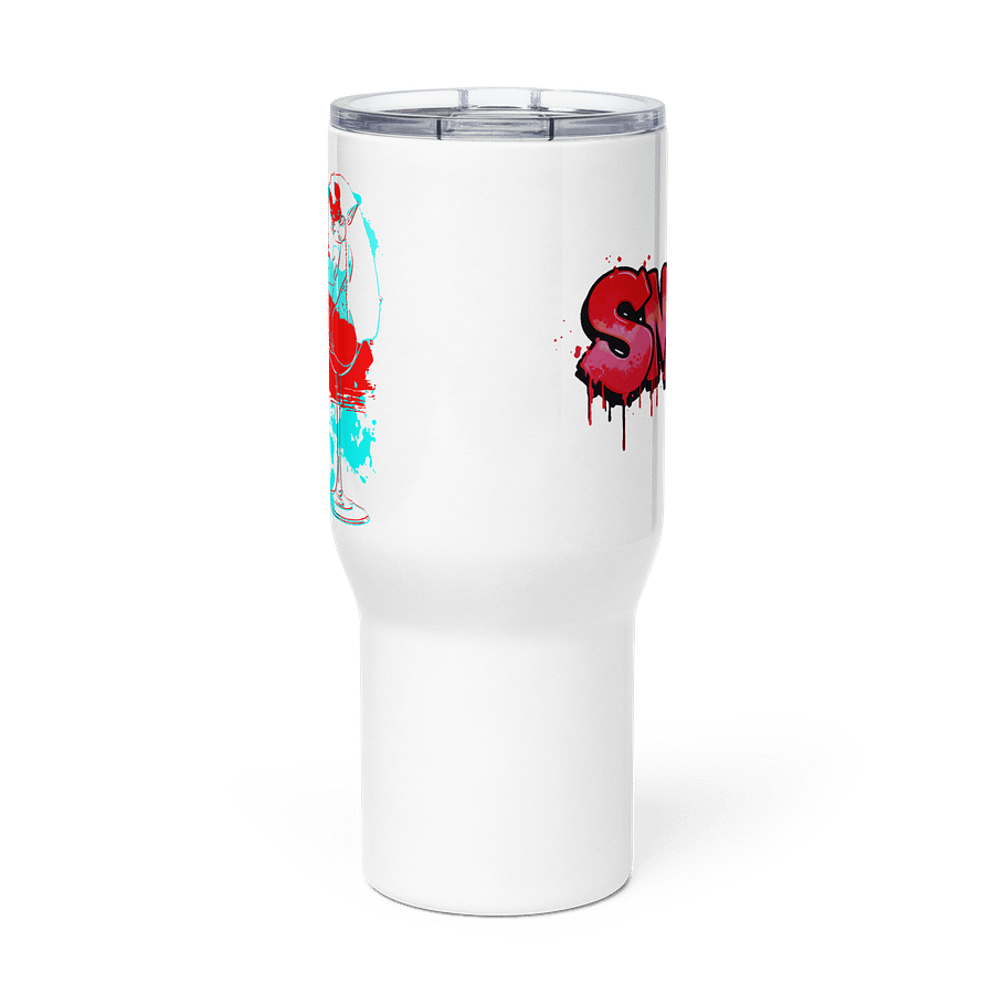 Big Dumb Cup...Graffiti Glass Style product image (3)