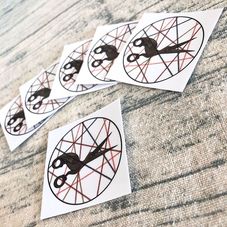 Adelaide’s Scissors - 2" Vinyl Sticker product image (2)