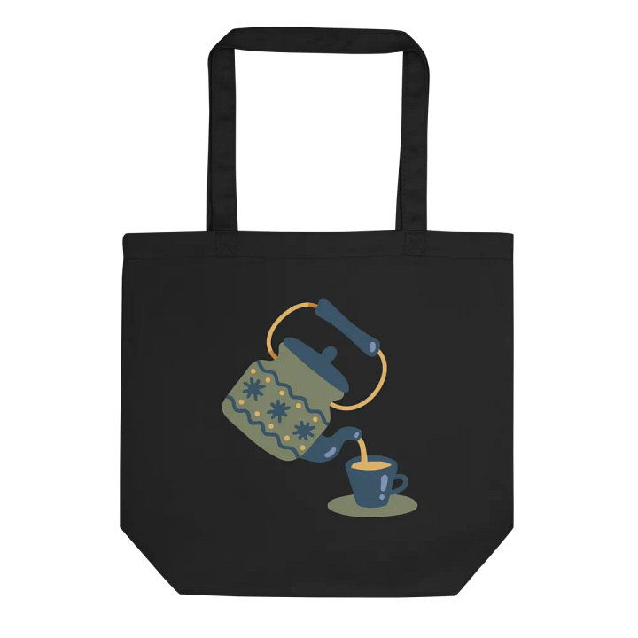 Artisanal Teapot and Cup Eco Tote product image (2)