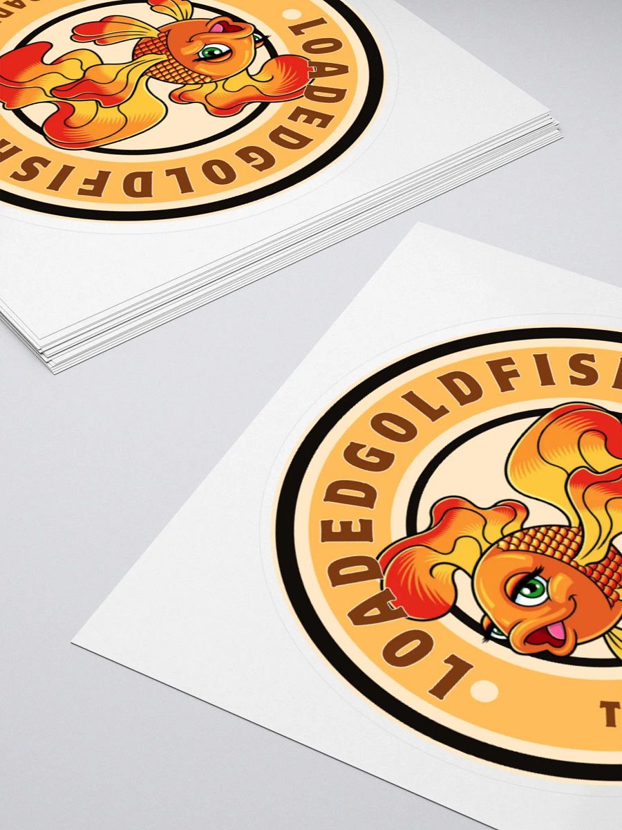 Loaded Goldfish Sticker product image (12)