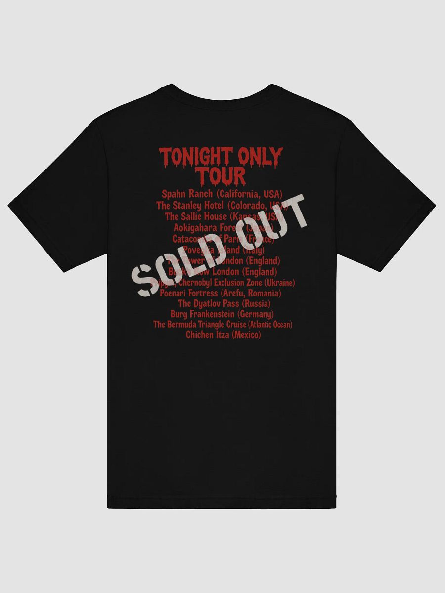 Tonight Only Tour Shirt! (SPOOKY) product image (8)