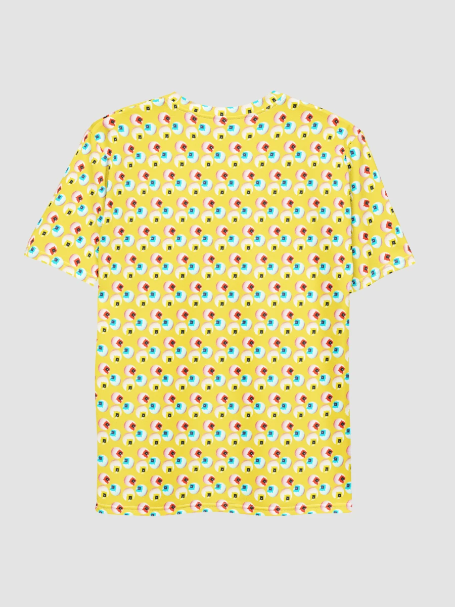 AIBALL All-Over Print Crew Neck T-Shirt (Yellow) product image (4)